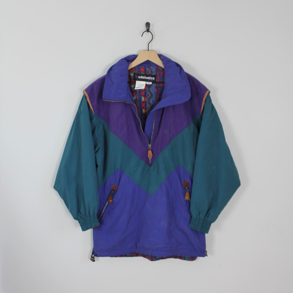 Vintage 90s Edelweiss Ski Wear, Nylon Ski Jacket, Size Medium – The ...